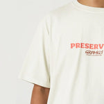 Gramicci  Footprints Tee Pigment Dyed Gramicci