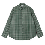 Gramicci Heavyweight Checkered Shirt Forest Green Gramicci
