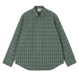 Gramicci Heavyweight Checkered Shirt Forest Green Gramicci