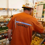 Gramicci Ice Axe T-Shirt Orange Gramicci
