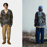Gramicci Mohair Cardigan 'Digi Camo' Gramicci