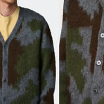 Gramicci Mohair Cardigan 'Digi Camo' Gramicci