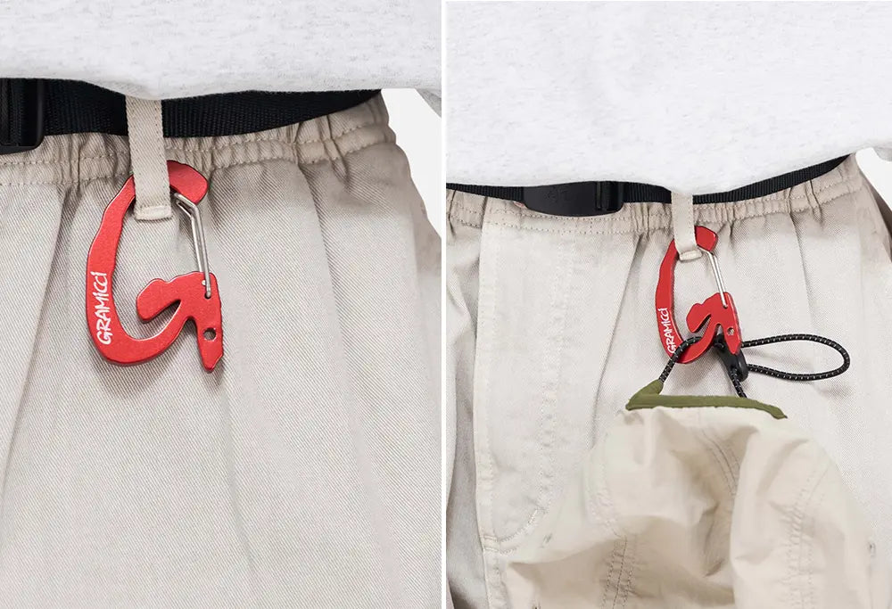 Gramicci Mousqueton G-Carabiner Rouge Gramicci