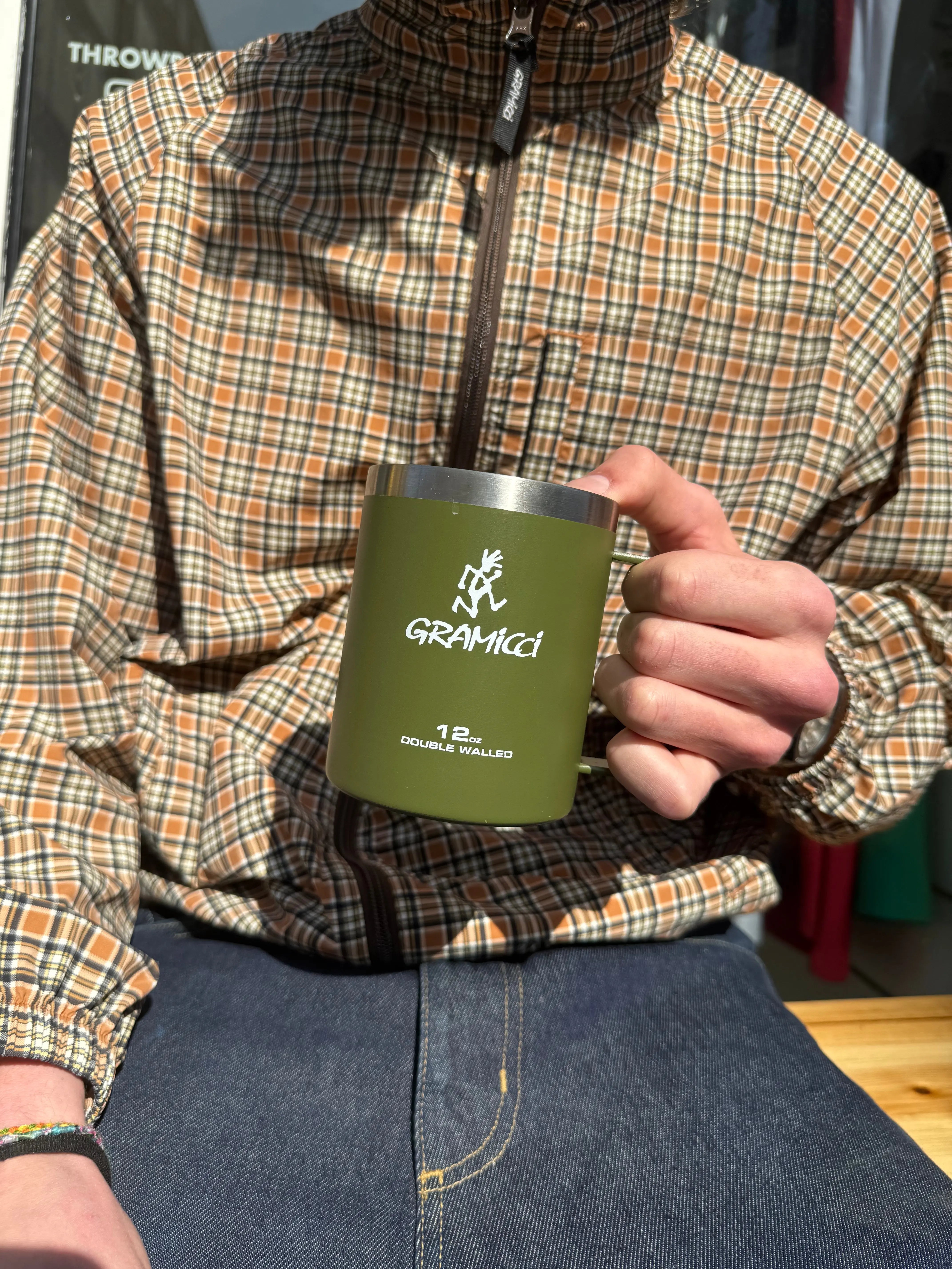 Gramicci Mug à double paroi en acier inoxydable Gramicci