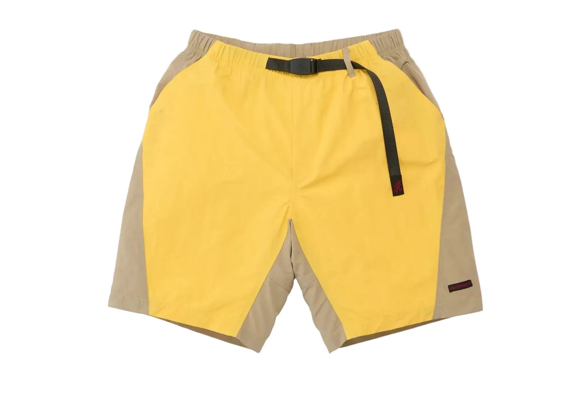 Gramicci Nylon Block Shorts - Banana - Gramicci