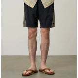 Gramicci Nylon Block Shorts - Noir - Gramicci