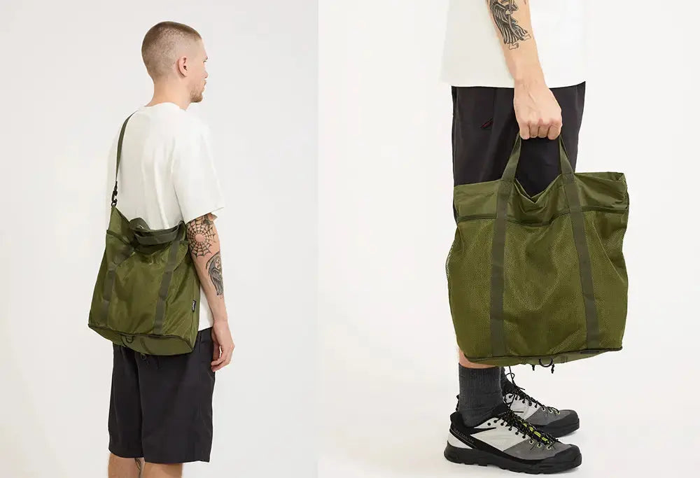Gramicci Nylon Packable Explorer Tote olive Gramicci