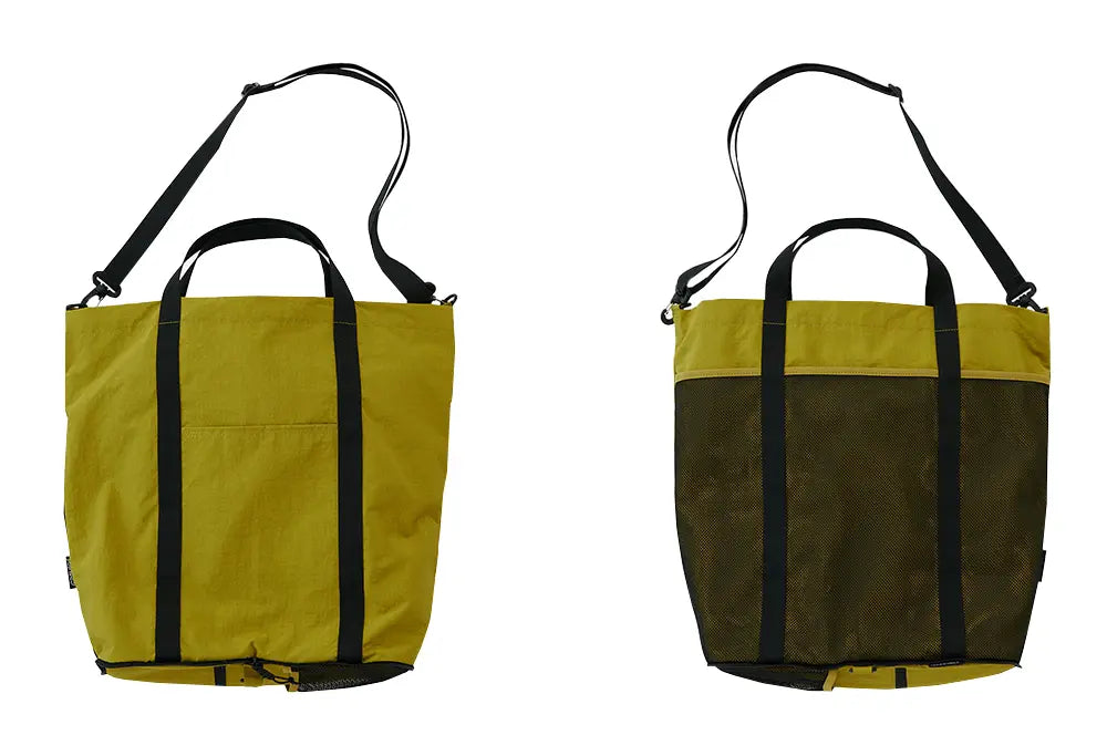 Gramicci Nylon Packable Explorer Tote Chartreuse Gramicci