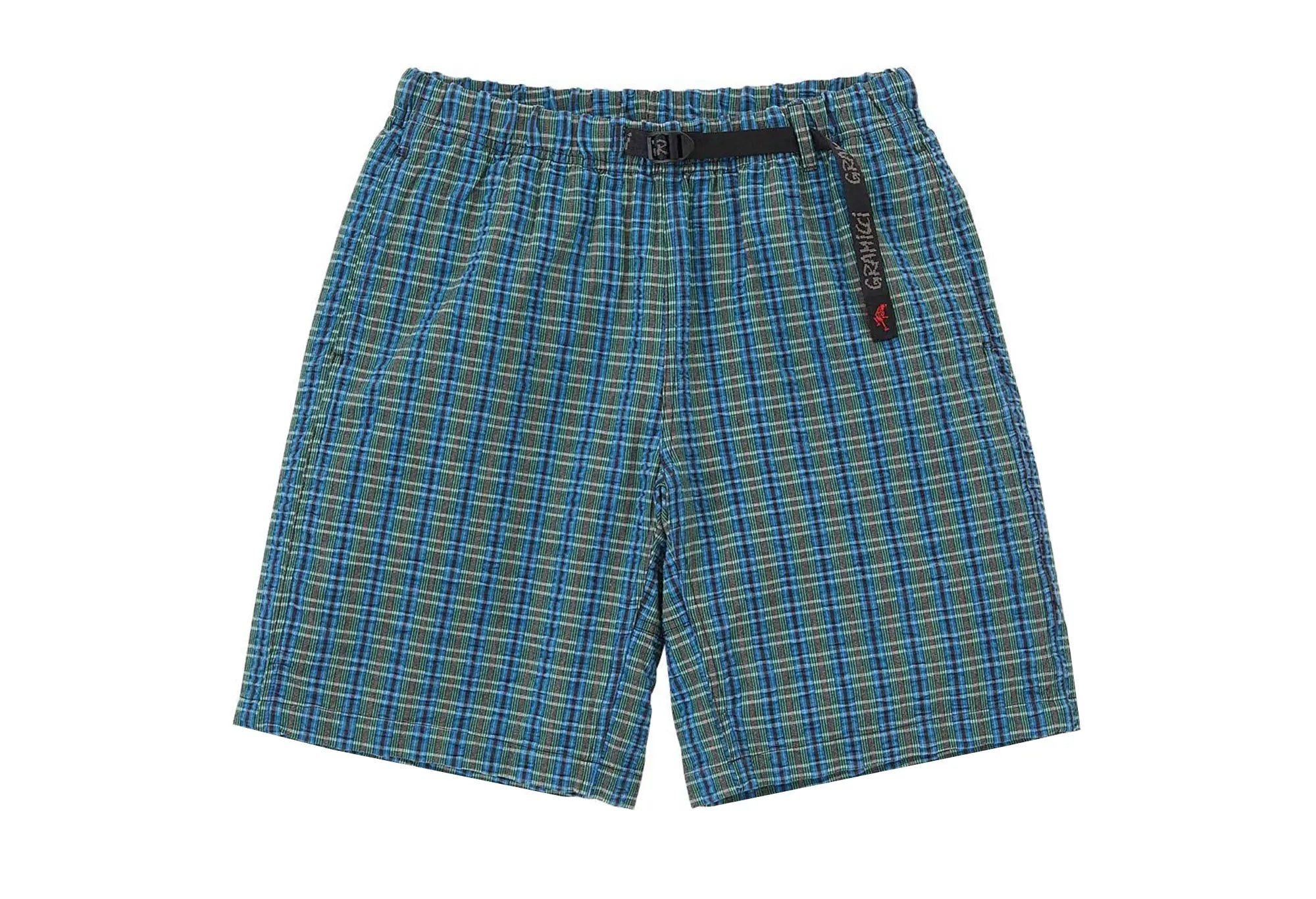 Gramicci O.G. G-Short Seersucker Plaid Multi Stripe Gramicci