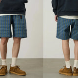 Gramicci O.G. G-Short Seersucker Plaid Multi Stripe Gramicci
