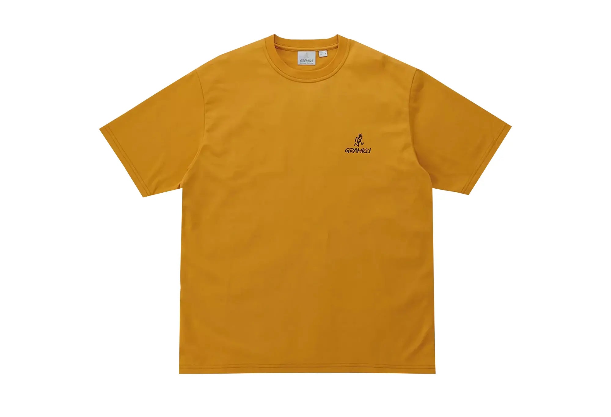 Gramicci One Point Logo T-Shirt Mustard Gramicci