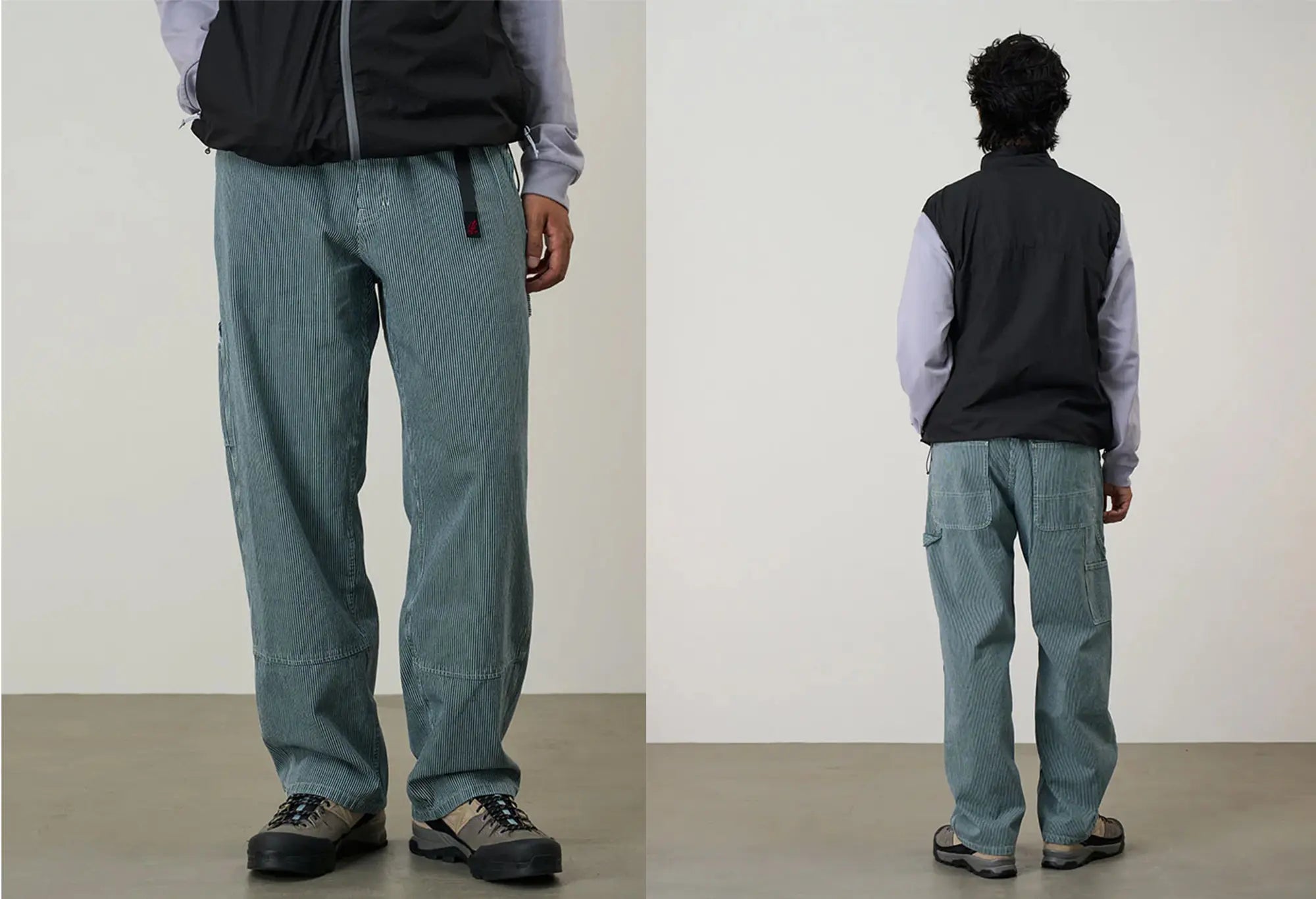 Gramicci Overdyed Hickory Work Pant - Navy - Gramicci