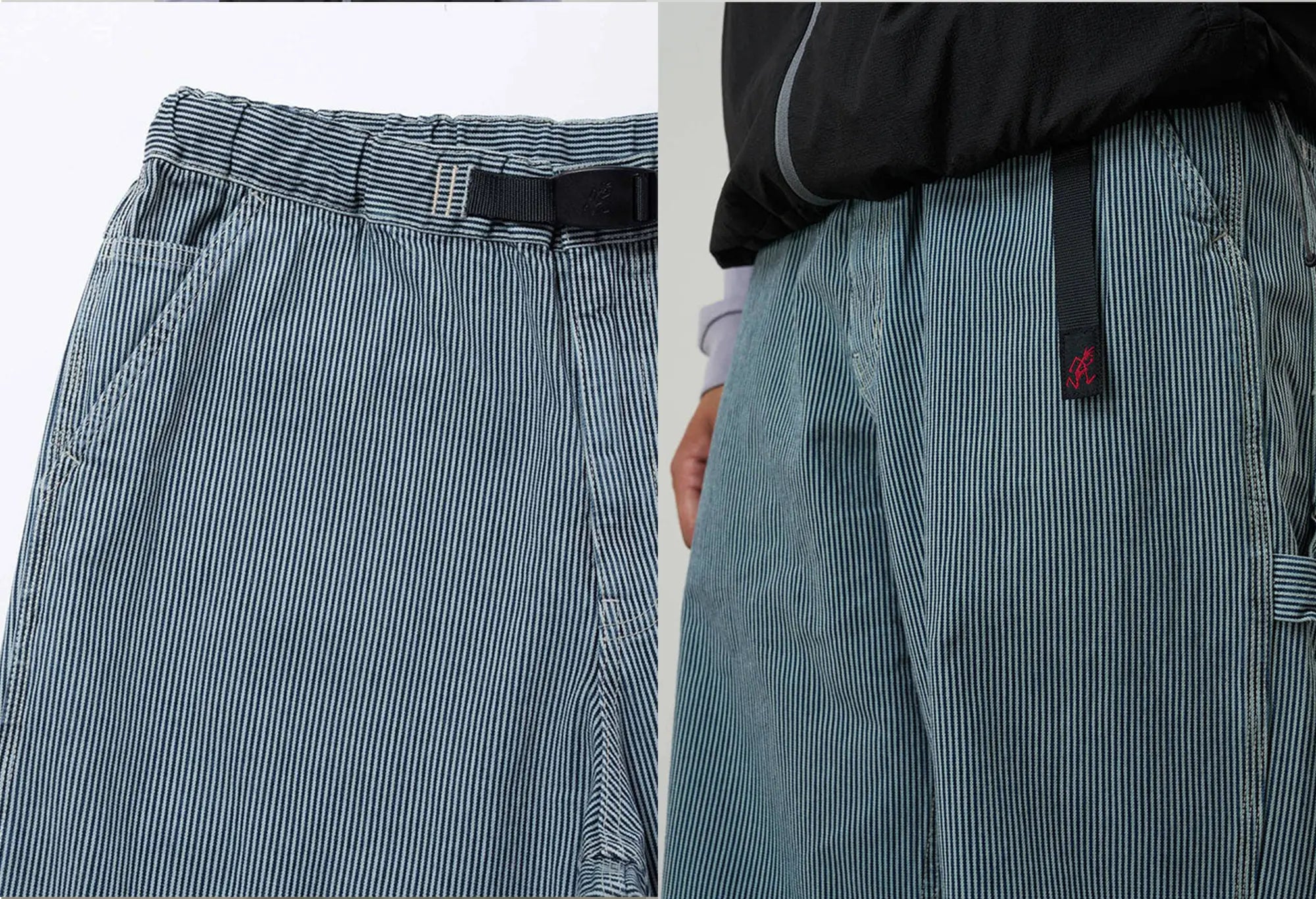 Gramicci Overdyed Hickory Work Pant - Navy - Gramicci
