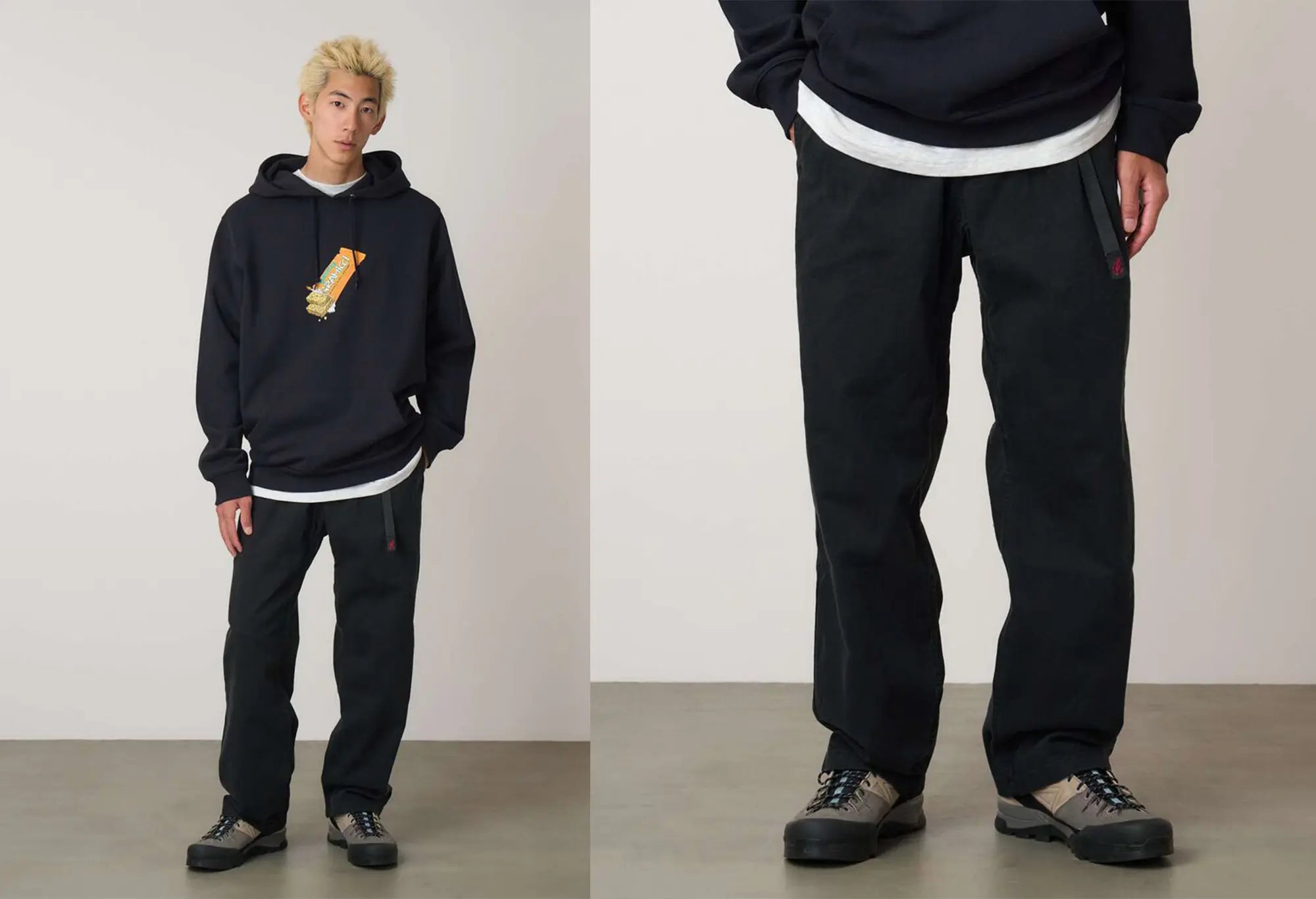 Gramicci Pant Straight Fit 'Noir' Gramicci