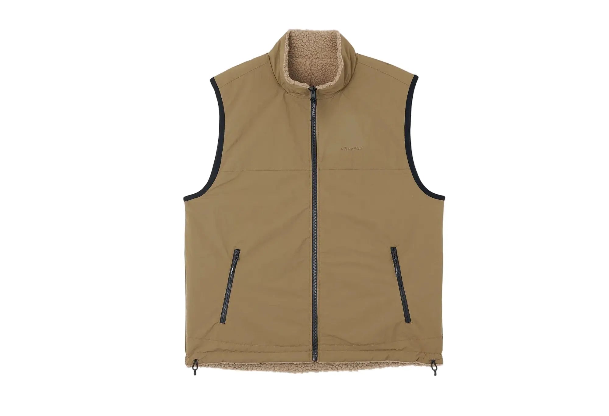 Gramicci Polaire sans manches Reversible - Beige Gramicci