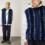 Gramicci Polaire sans manches en sherpa Navy Gramicci