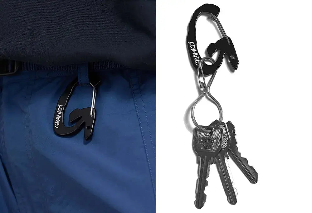 Gramicci Mousqueton G-Carabiner Noir Gramicci