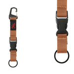 Gramicci Porte-Clés avec Sangle - Marron - Gramicci
