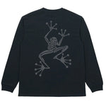 Gramicci Sticky Hands Longsleeve Tee Vintage Noir Gramicci
