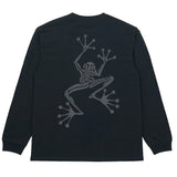 Gramicci Sticky Hands Longsleeve Tee Vintage Noir Gramicci