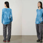Gramicci T-shirt à manches longues 1ST Layer Blue Gramicci