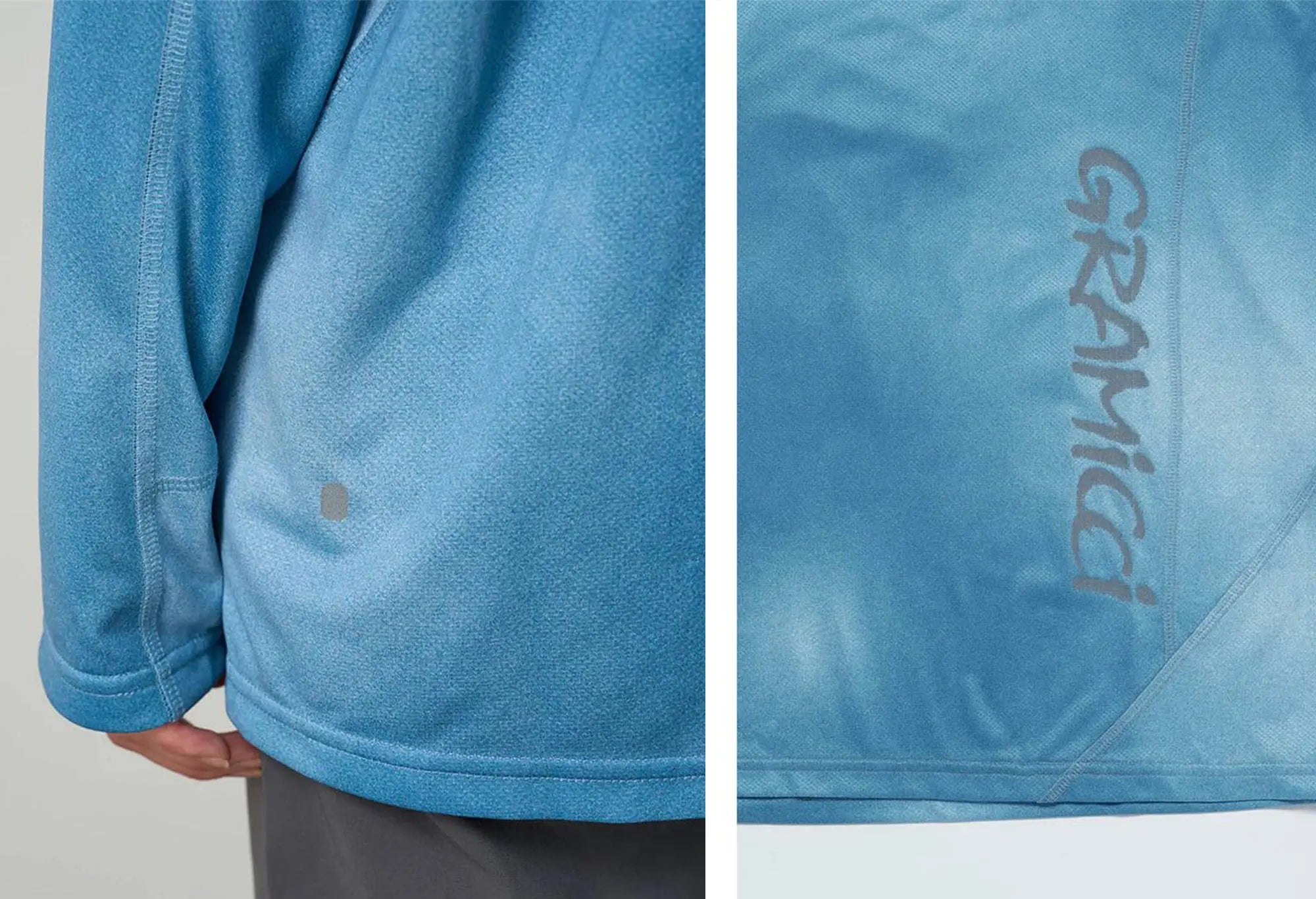 Gramicci T-shirt à manches longues 1ST Layer Blue Gramicci