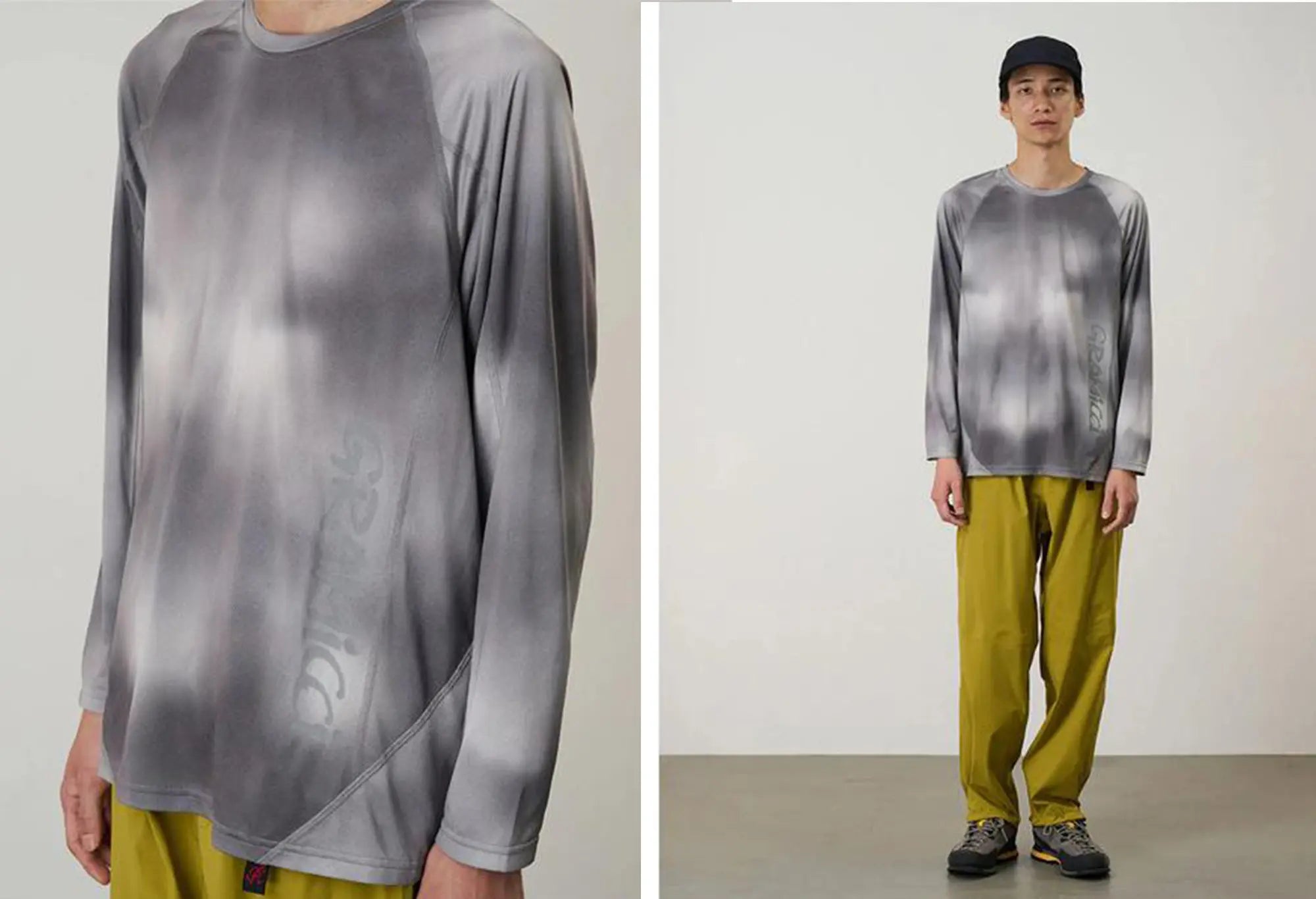 Gramicci T-shirt à manches longues 1ST Layer Noir Gramicci