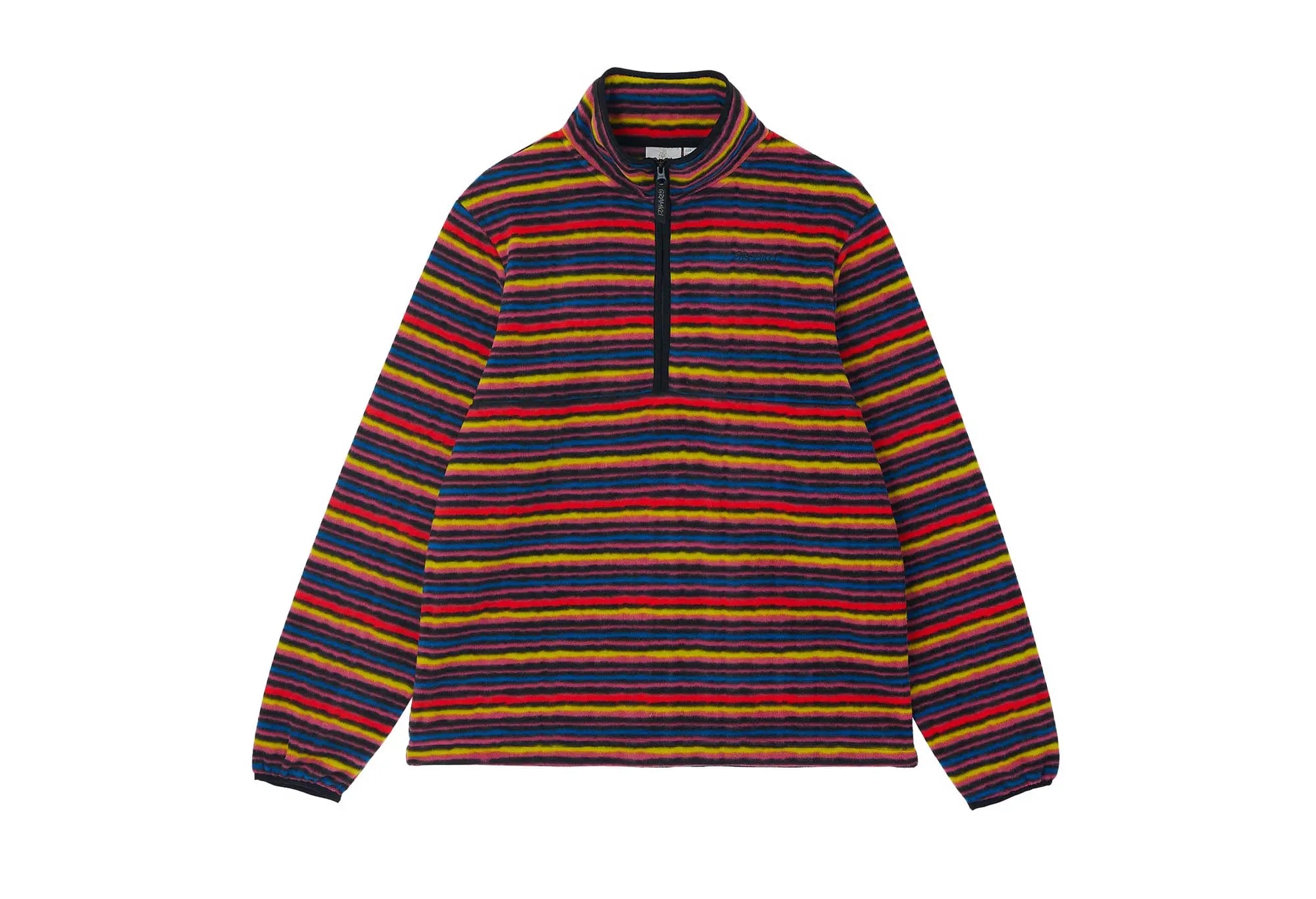Gramicci Thermal Fleece Pullover Multi-Stripe Gramicci