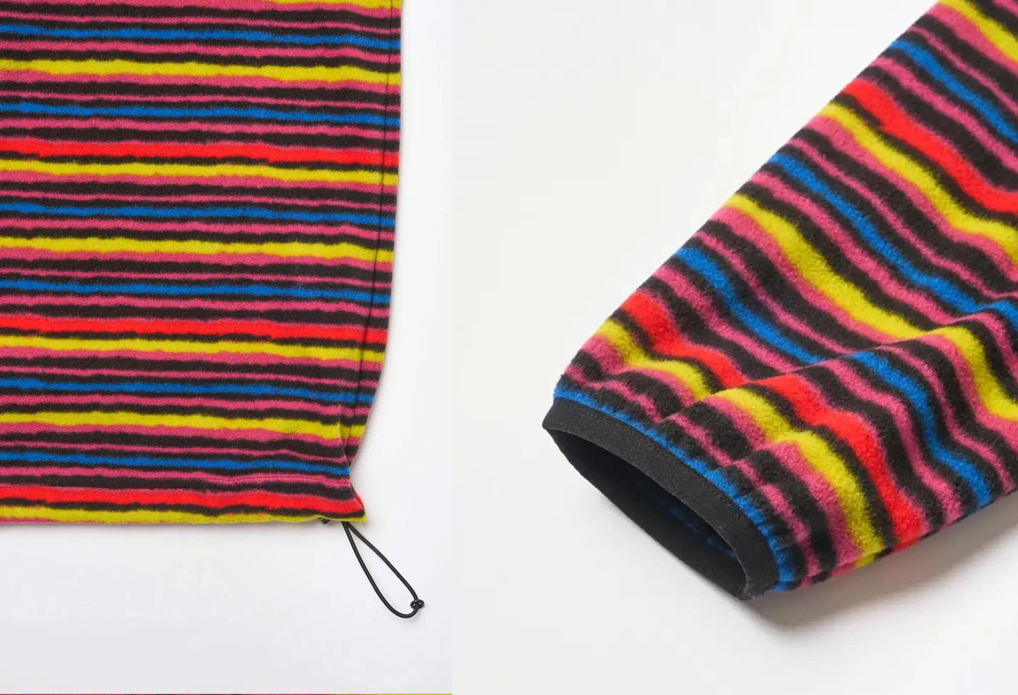 Gramicci Thermal Fleece Pullover Multi-Stripe Gramicci