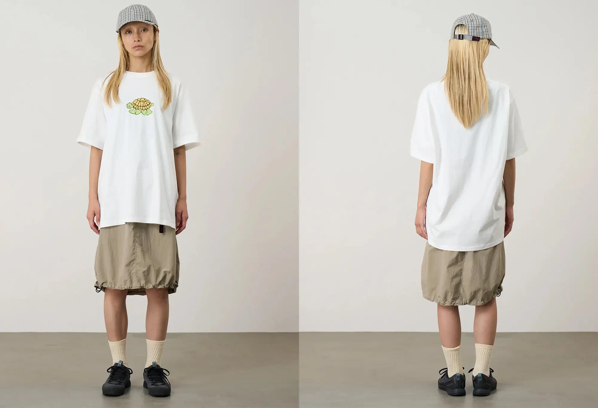 Gramicci Turtle T-shirt Blanc Gramicci