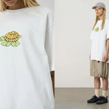 Gramicci Turtle T-shirt Blanc Gramicci
