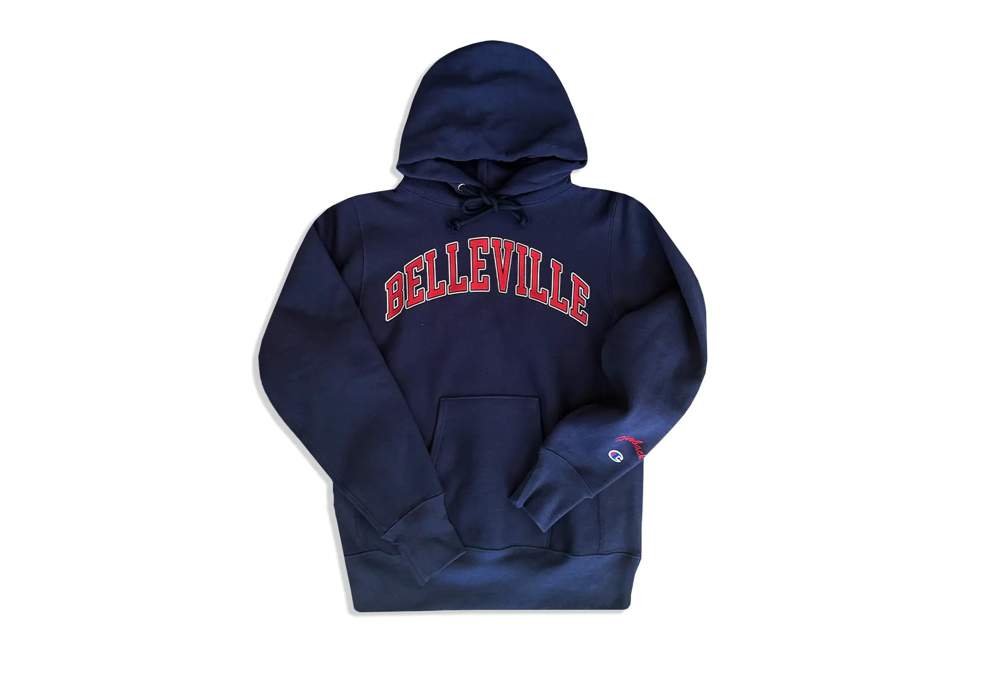 Hoodie Champion Navy Made in USA X 'Belleville' Champion