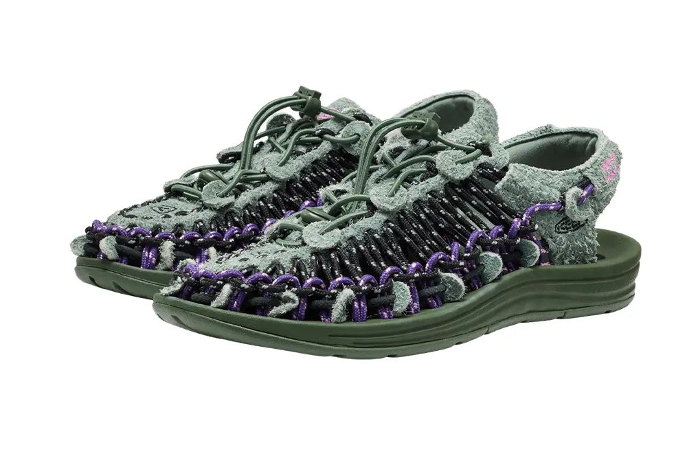 KEEN UNEEK Leather X Henrik Vibskov - Green Spring KEEN