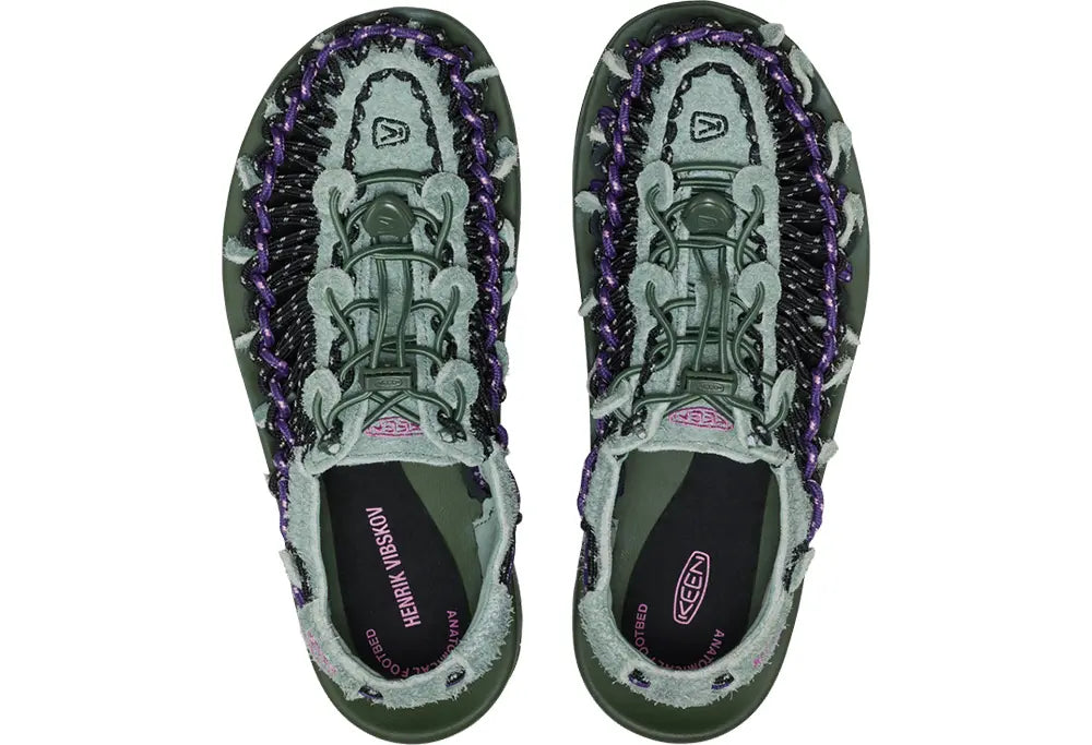 KEEN UNEEK Leather X Henrik Vibskov - Green Spring KEEN