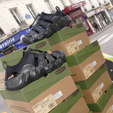 Keen Sandales Hyperport H2 Triple Black X Snowpeak KEEN