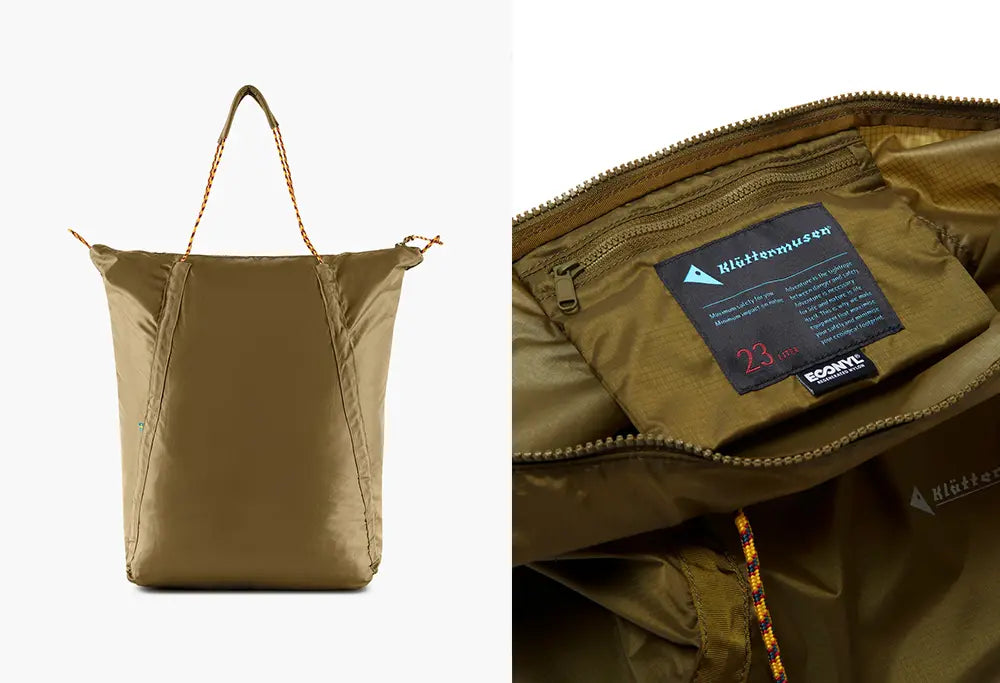 Klättermusen Gebo Lightweight 23L Tote Olive klattermusen