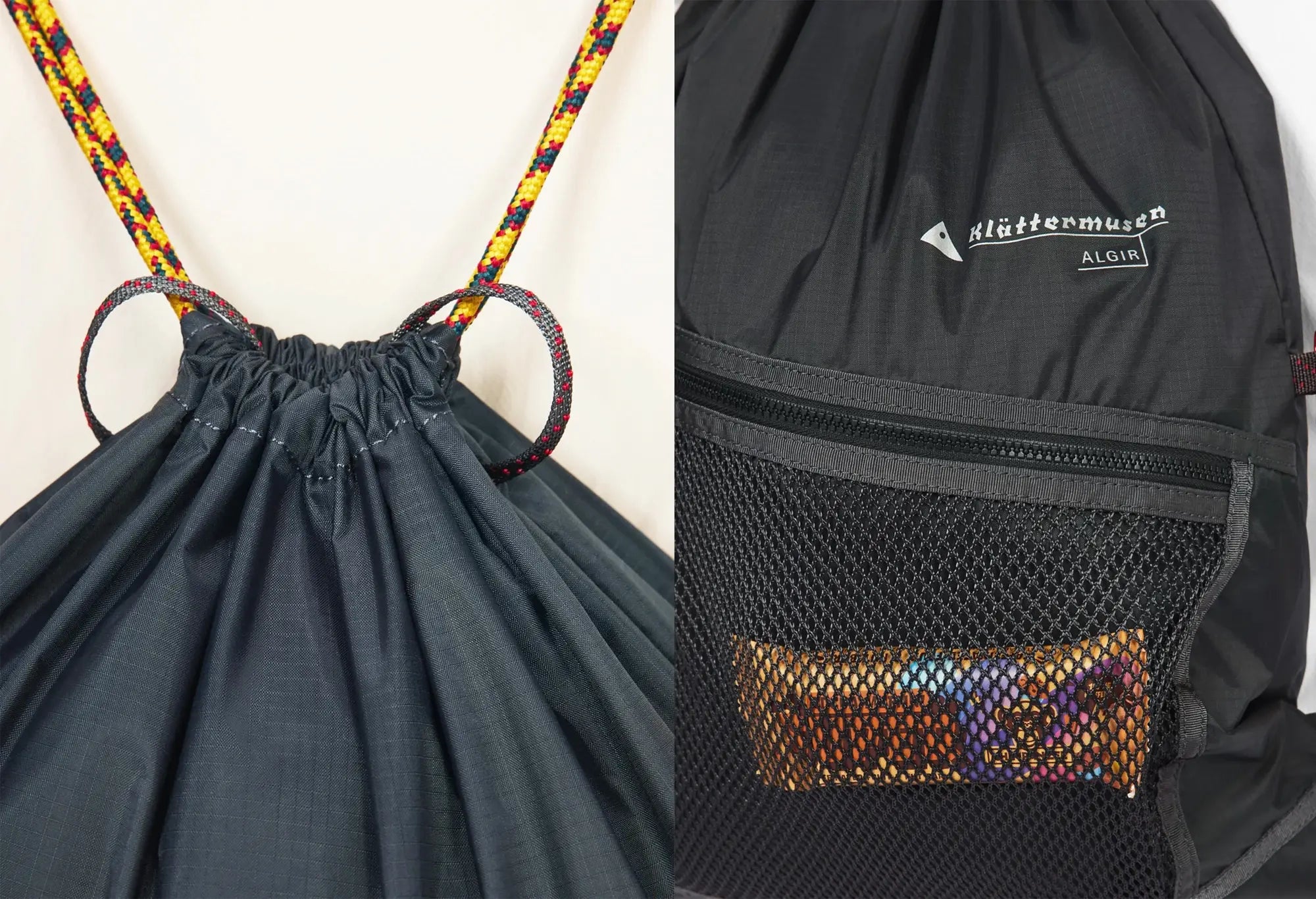 Klättermusen Algir Sack Pack - Raven klattermusen