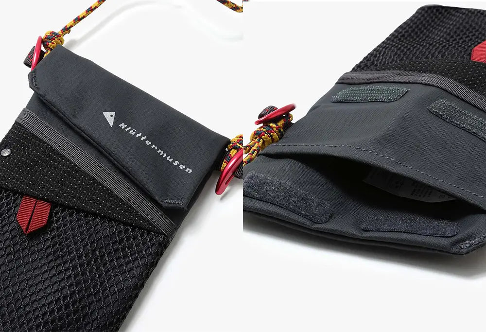 Klättermusen Hrid WP Lanyard Pocket - Raven klattermusen