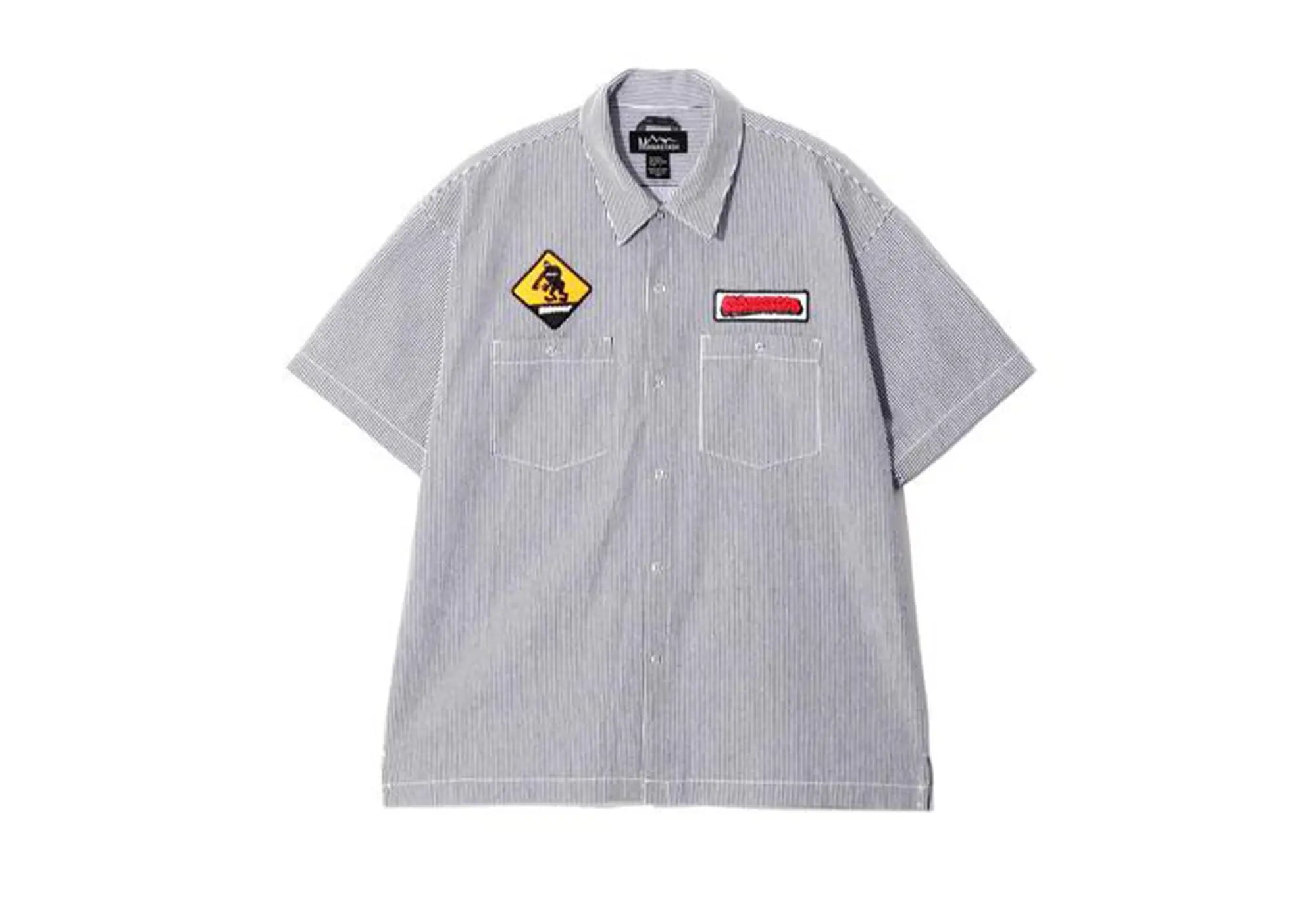 Manastash Chemise Hickory Patch Logo Work Manastash