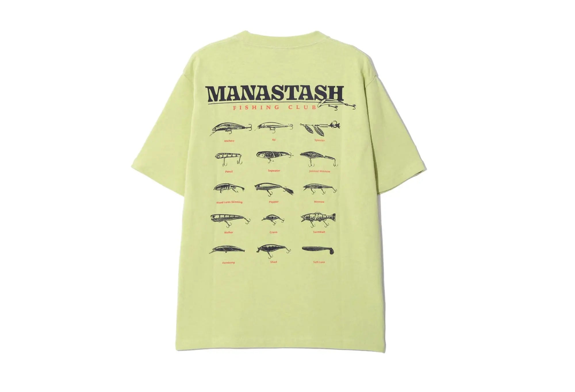 Manastash Hemp Tee Lure T-Shirt - Lime Manastash