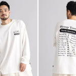 Manastash Hemp Tour L/S Tee - Blanc Manastash