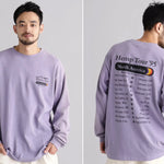 Manastash Hemp Tour L/S Tee - Lavande Manastash