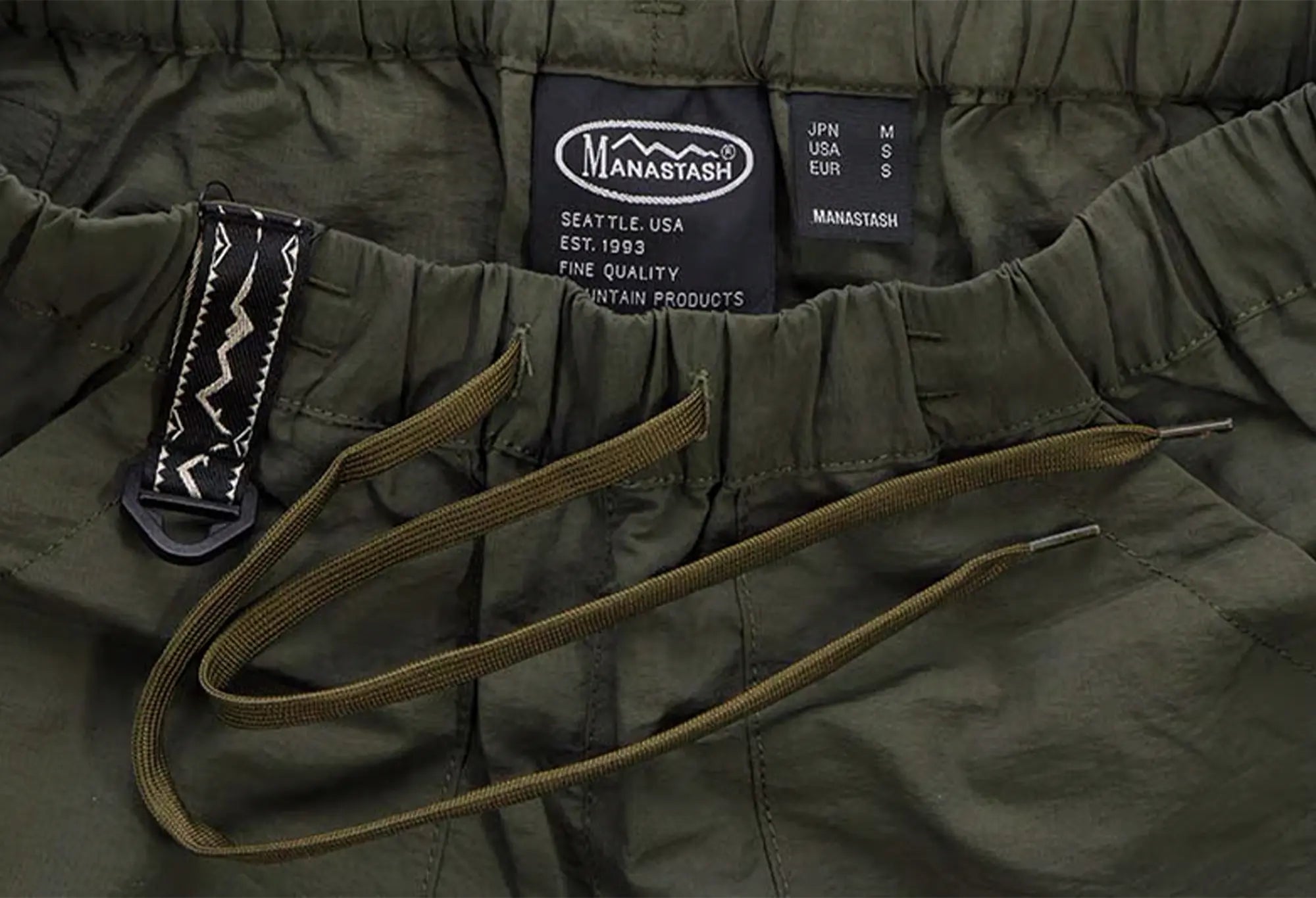 Manastash Park Shorts - Olive Manastash