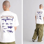 Manastash Pumice Tee Shark - Blanc Manastash