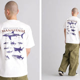 Manastash Pumice Tee Shark - Blanc Manastash