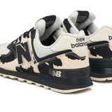 New Balance 574 Black / Line - Cow Print New Balance