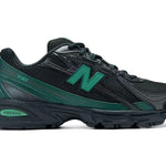 New Balance 740 - Black/  Nordic Green New Balance-U7407T3