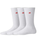 New Balance Chaussettes Patch Logo Blanc X3 New Balance