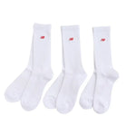 New Balance Chaussettes Patch Logo Blanc X3 New Balance