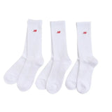 New Balance Chaussettes Patch Logo Blanc X3 New Balance